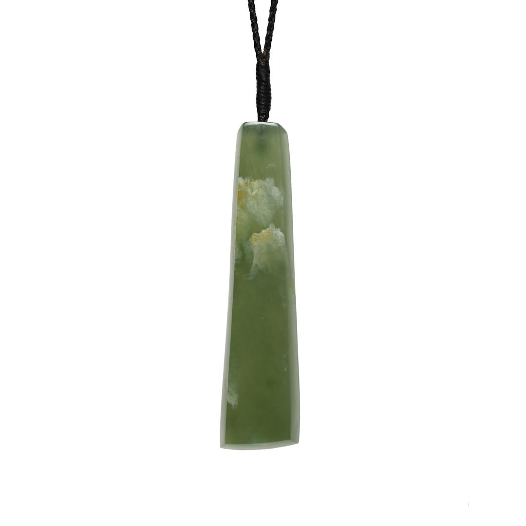 New Zealand Jade Polished Drop Pendant