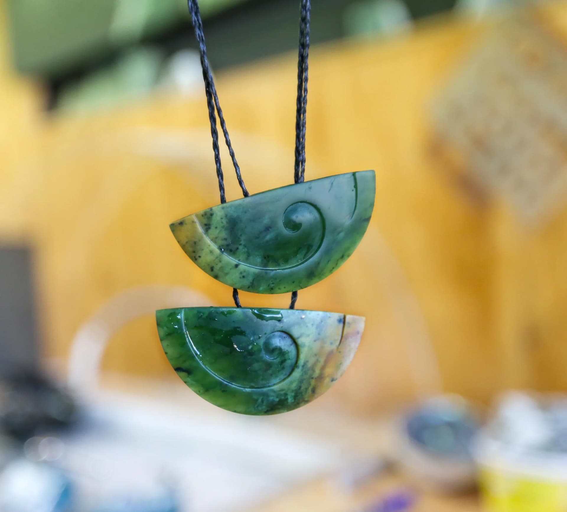 Jade necklaces