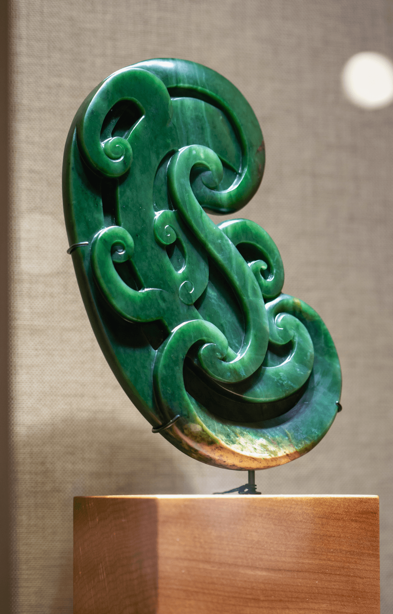 Jade sculpture