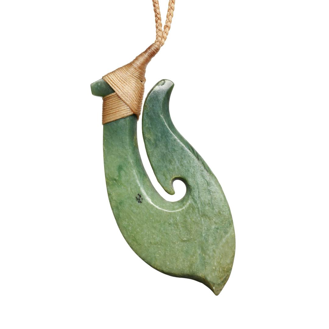 New Zealand Jade Hook Necklace