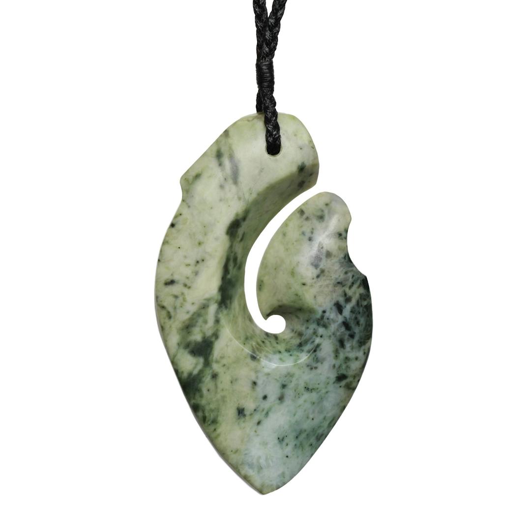 New Zealand Jade Hook Pendant