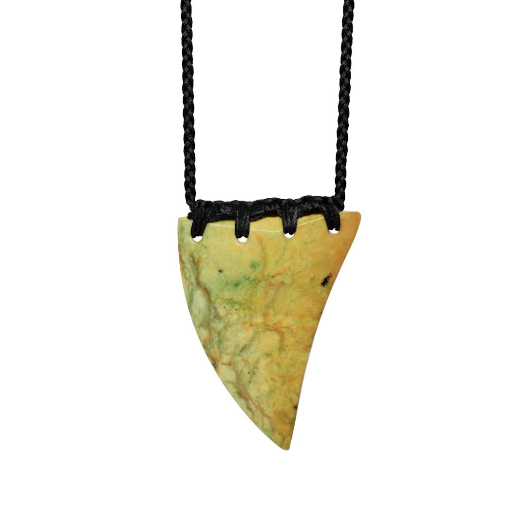 New Zealand Jade Niho Tooth Necklace