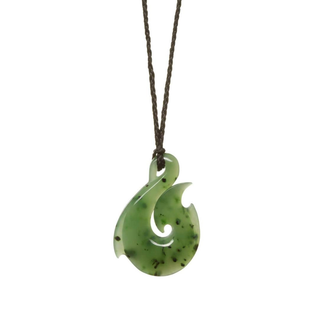 Canadian Jade Traditional Barbed Hook Necklace