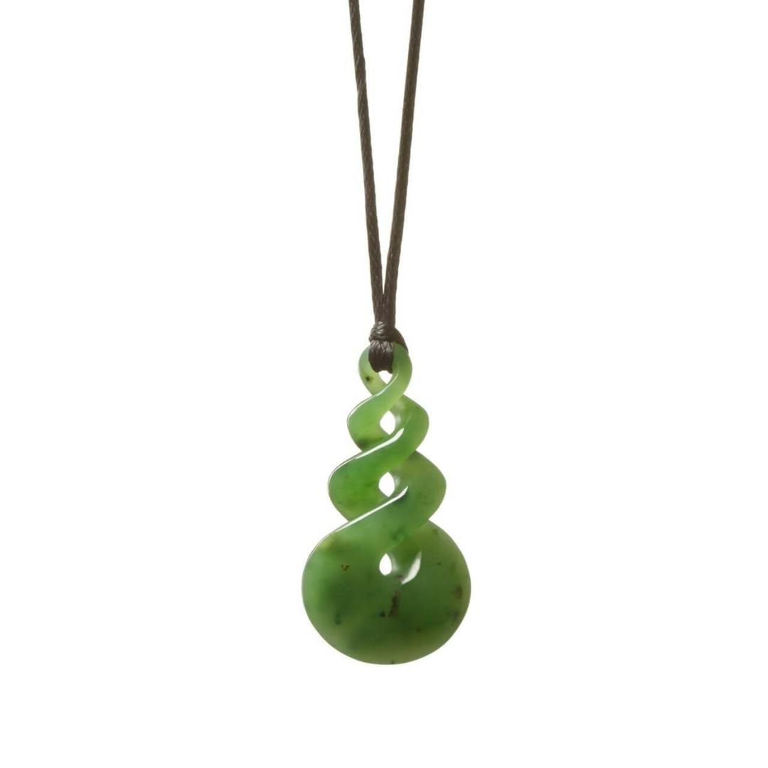 Canadian Jade Large Twist Necklace